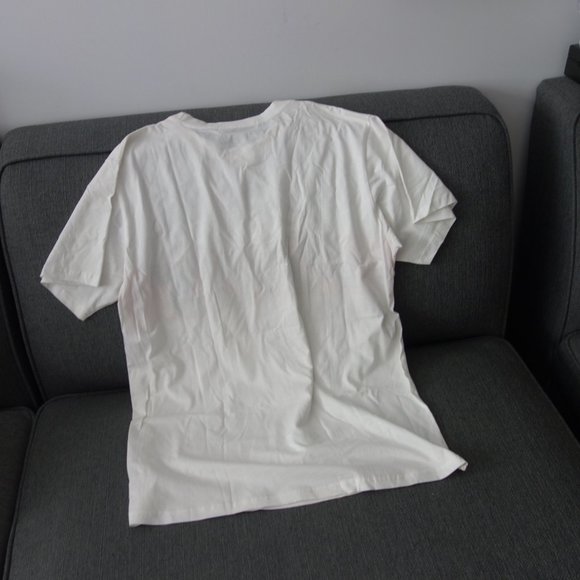 GIVENCHY PARIS Size XXL White T-Shirt 100% Cotton - Picture 7 of 9